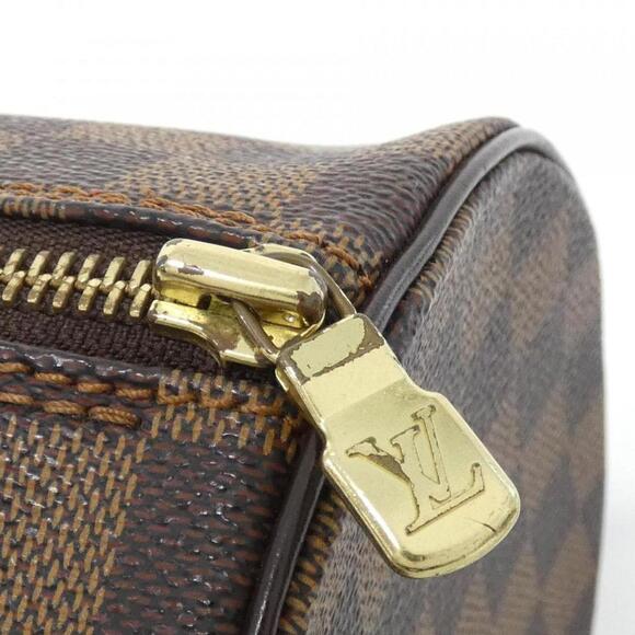 LOUIS VUITTON Brown Damier Papillon 30 Pouch - Picture 3 of 6